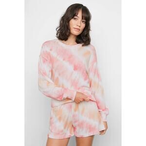 Rails Ramona Sweatshirt Pullover Top Sunset Tie Dye Size XL